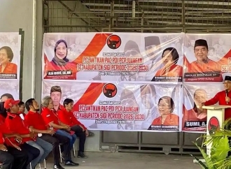 PDI Perjuangan Sigi Resmi Lantik16 PAC, Samuel Pongi Tekankan Konsolidasi Hingga Tingkat Bawah