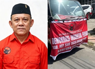 Kerahkan Tiga Armada Air, PDI Perjuangan Sitaro Bantu Warga Hadapi Krisis Air Bersih