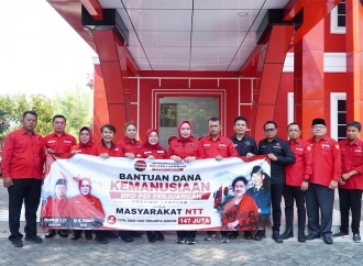 Dari Lampung untuk NTT: Gotong Royong PDI Perjuangan Galang Rp147 Juta untuk Korban Bencana