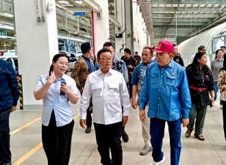 Kunjungi Pabrik BYD Subang, Cornelis Dorong Hilirisasi Nikel Indonesia Diperkuat