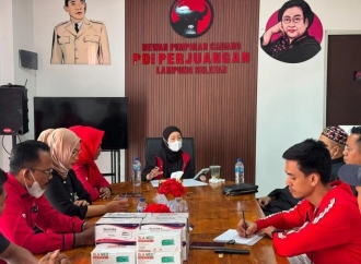 Antisipasi Erupsi Anak Krakatau, PDI Perjuangan Lampung Selatan Bentuk Tim Mitigasi dan Siagakan Ambulans