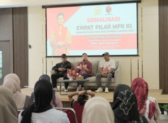 Tegaskan Empat Pilar Harga Mati, Vita Ervina Minta Warga Bersatu Jaga Keutuhan Bangsa