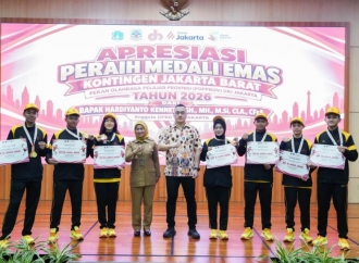 Jakbar Cetak Sejarah Juara Umum POPPROV DKI 2026, Kenneth Kucurkan Bonus