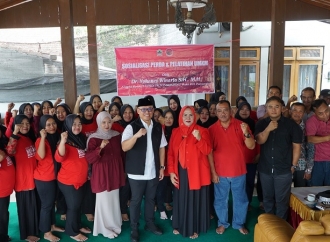 Dorong Kemandirian Ekonomi Keluarga, Yohanes Winarto Gelar Pelatihan UMKM di Desa Winong