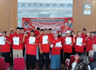 PDI Perjuangan Kab. Tuban Lantik Pengurus Ranting Se-Kecamatan Senori dan Parengan