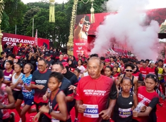 Ribuan Orang Padati Soekarno Run, Bupati Ipuk: Edukasi Sosok Sang Proklamator