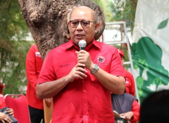 Fraksi PDI Perjuangan DKI Turun ke Warga, Pantas Nainggolan Dorong Budaya Baru Kelola Sampah