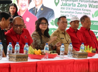 Tinjau Taman Kura-Kura, Ima Mahdiah Apresiasi Warga RW 014 Pondok Kelapa Lahirkan Solusi Sampah