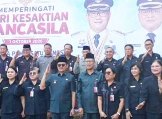 Hari Kesaktian Pancasila, Ini Pesan Bupati Minut Joune Ganda