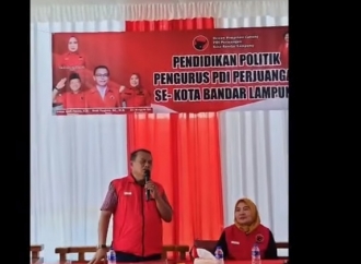 DPC PDI Perjuangan Bandar Lampung Gelar Pendidikan Politik Kader Akar Rumput