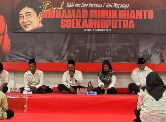 Tahlilan Guruh Soekarnoputra, Banteng Kediri Tekankan Pentingnya Merawat Budaya