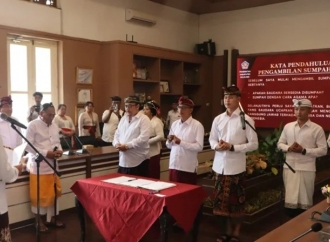 Nyoman Sutjidra Harap Tujuh ASN yang Baru Dilantik Kerja Keras dan Mumpuni
