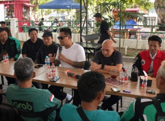 Makan Bareng Ojol, Rais Abdillah: BMI Bangka Belitung Komit Kawal Aspirasi