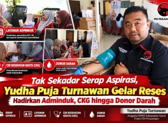 Yudha Puja Turnawan Hadirkan Layanan Adminduk, Kesehatan, dan Donor Darah 