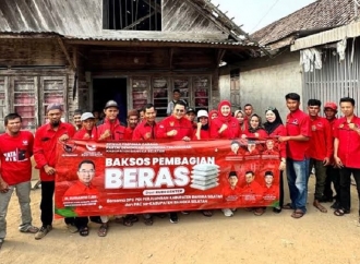 Rudianto Tjen Salurkan 35 Ton Beras Untuk Warga Bangka Belitung, Dimulai dari Bangka Selatan