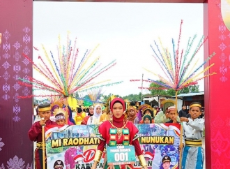 Pawai Budaya dan Karnaval Mobil Hias HUT ke-27 Nunukan, Budaya Jadi Kekuatan Bersama