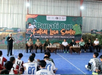 Liga Santri Bupati Cup 2026, Rijanto Dorong Persatuan 32 Tim Futsal Pesantren Peserta