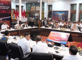 Bupati Banyuasin Sambut Baik Penerapan Teknologi Untuk Atasi Kabut Asap Karhutla Sumsel 