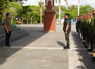 Instruksikan Aparat Kawal SPBU, Bupati Jembrana Pastikan Antrean BBM Tetap Tertib