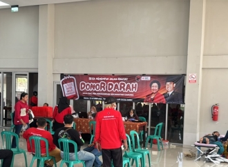 Darling Perdana di Cakung, PDI Perjuangan Jakarta Timur Himpun 161 Kantong Darah