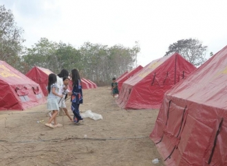 70 Unit Tenda Huntara Disiapkan Pemda Bangka Selatan Akibat Bencana Kebakaran