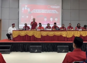 Perkuat Mesin Partai, PDI Perjuangan Banyuasin Lantik Pengurus 7 PAC dan Tetapkan KSB Ranting