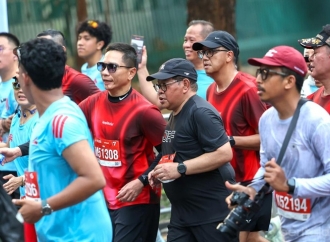 Pramono Anung Ikut Lomba Lari 10K di Ajang JRF 2026