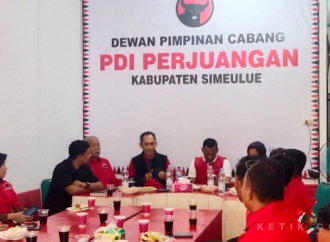 Jamaluddin Idham Ajak Kader PDI Perjuangan Simeulue Perkuat Konsolidasi dan Kekompakan