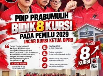 PDI Perjuangan Prabumulih Targetkan Delapan Kursi dan Ketua DPRD di 2029