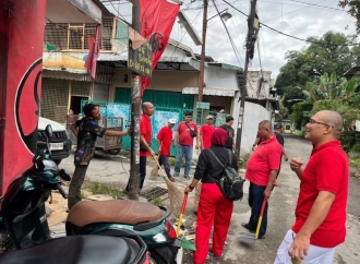 Sambut Sumpah Pemuda, PDI Perjuangan Binjai Gelar Gotong Royong dan Serap Aspirasi Warga