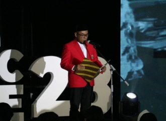 Kiai Elang BAMUSI Pimpin Doa Kebangsaan di Millennium Public Pulse 28