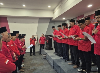 Perkuat Konsolidasi, Ketua DPD PDI Perjuangan Sumsel Lantik PAC se-Musi Banyuasin