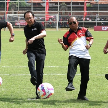 Prananda Prabowo Buka Liga Kampung Soekarno Cup II 2025 di Bali