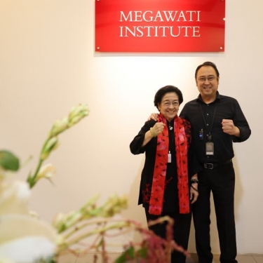 Megawati Soekarnoputri Kunjungi Kantor Baru Megawati Institute