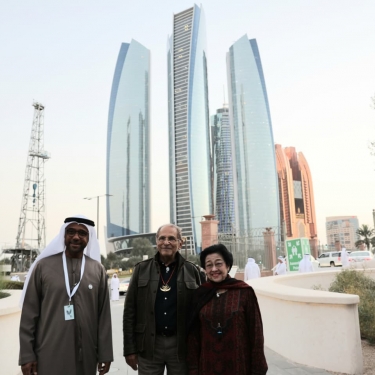  Momen Megawati dan Presiden Ramos Horta di Zayed Award