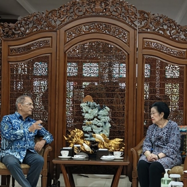 Megawati Soekarnoputri Lakukan Pertemuan dengan Ramos Horta