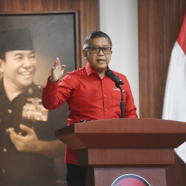 Hasto Kristiyanto: Perjuangan Buruh Harus Berlandaskan  Narasi Pembebasan