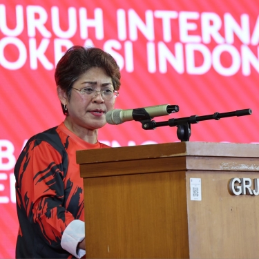 Mercy Tegaskan PDI Perjuangan Akan Terus Berdiri Bersama Kaum Buruh