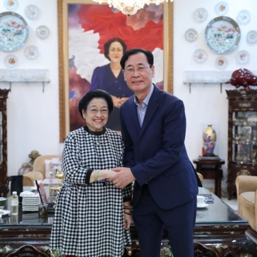 Bahas Reunifikasi Korea, Penasihat Presiden Korsel Bertemu Ibu Megawati Soekarnoputri