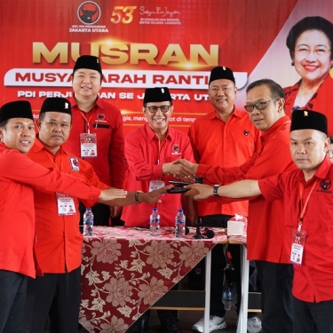 Perkuat Akar Rumput, PDI Perjuangan Jakarta Utara Gelar Musran Serentak di 31 Kelurahan