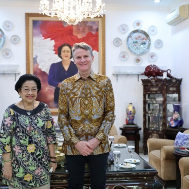Megawati dan Dubes Australia Bahas Hubungan Kedua Negara dan Dinamika Global