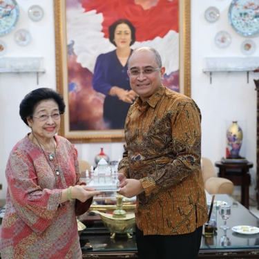 Megawati Soekarnoputri dan Dubes India Bahas Kedekatan Kedua Negara Sejak Era Soekarno dan Nehru