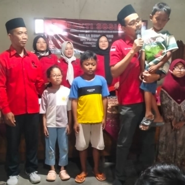 Tutup Bulan Bung Karno 2026, DPC PDI Perjuangan Pringsewu Gelar Baksos hingga Konsolidasi Struktur