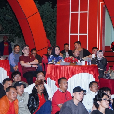 Banteng Lampung Gelar Nobar Semifinal Piala Dunia 2026, Winarti: Sepak Bola Satukan Masyarakat dan Pererat Kebersamaan