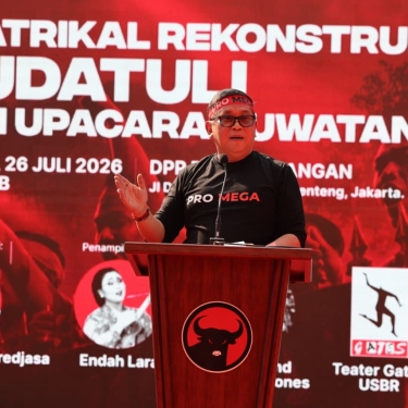 Sekjen PDIP Ajak Hening untuk Korban Kudatuli, Singgung Kekejaman Orde Baru