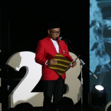 Kiai Elang BAMUSI Pimpin Doa Kebangsaan di Millennium Public Pulse 28