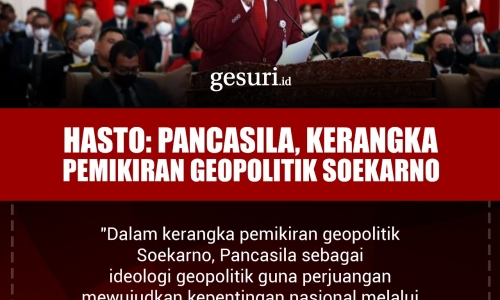 Pancasila, Kerangka Pemikiran Geopolitik Soekarno (1/3)