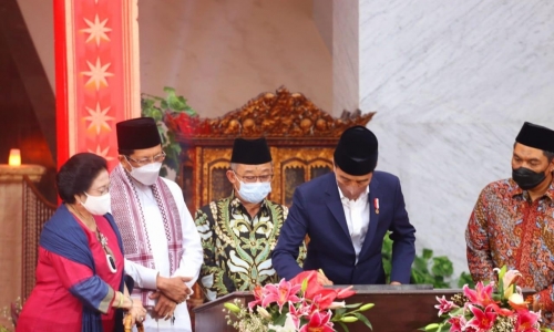 Presiden Joko Widodo Hadiri Peresmian Masjid At-Taufiq 