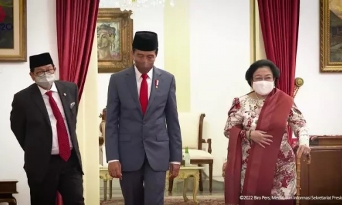 Presiden Jokowi Bertemu Dengan Megawati Soekarnoputri