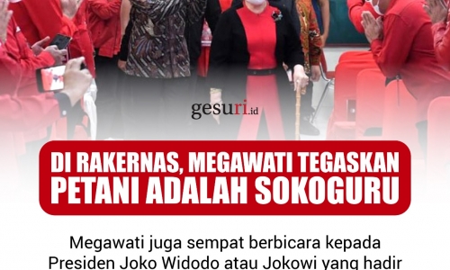 Megawati Tegaskan Petani adalah Sokoguru (2/3)